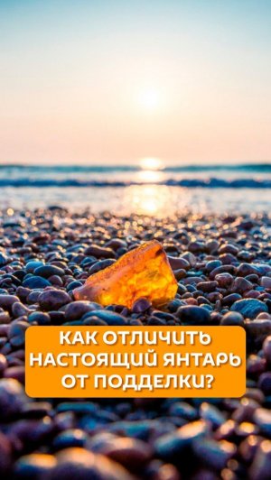 Как отличить настоящий янтарь от подделки?