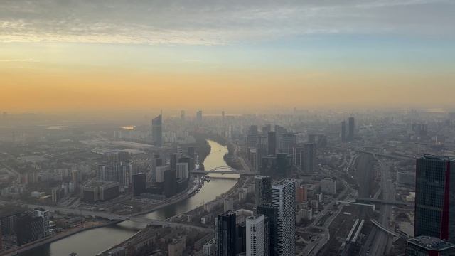 Москва с высоты небоскрёба захватывающие виды на город и деловой центр ✨