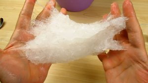 Прозрачный лизун за 1 минуту своими руками! Снова что-то пошло не так!