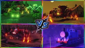 ПАРОВОЗИКИ МУЛЬТИК: Поезд Мутант против Темного Зверя и Доброго Паровоза 🚂 БИТВА МОНСТРОВ