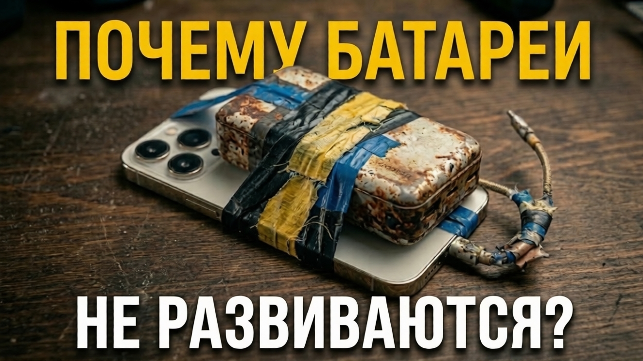 Великий обман: Почему батареи в смартфонах больше не растут?