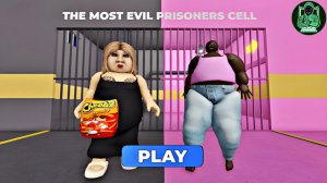 Эш Тревино против Милых Персиков Бежит из тюрьмы! (Obby) Игровой процесс #roblox