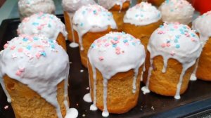 Мини куличи на Пасху просто и доступно🧁