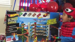 GIANT SURPRISE BOX OPENING with Spiderman Power Wheels Ride-On