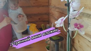 Утренний мини вложик 🤗