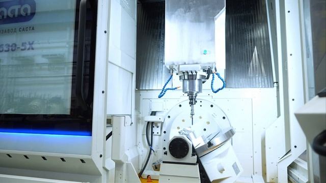Новый российский 5-ти осевой станок 