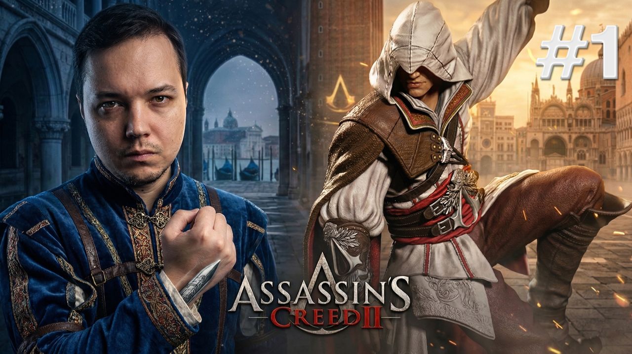 [МАРАФОН] НОВАЯ ИСТОРИЯ! — Assassin's Creed 2 #1