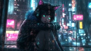 YersiPes - Lo-Fi Girl Under Rain