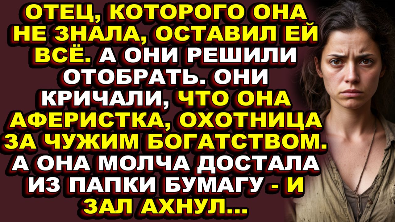 Истории из жизни|Бедное детство, многодетная семья и наследство отца, которого она никогда не знала