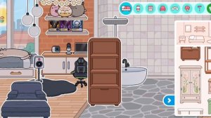 обустройство дома для моего персонажа.TOCA BOCA WOULD.