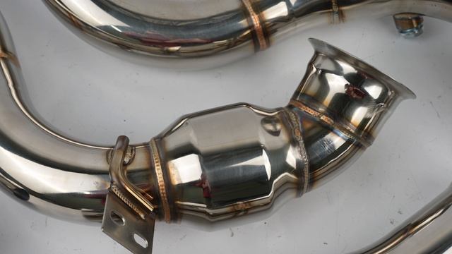 Даунпайп Mercedes Benz W205 C63 C63S AMG 2015+