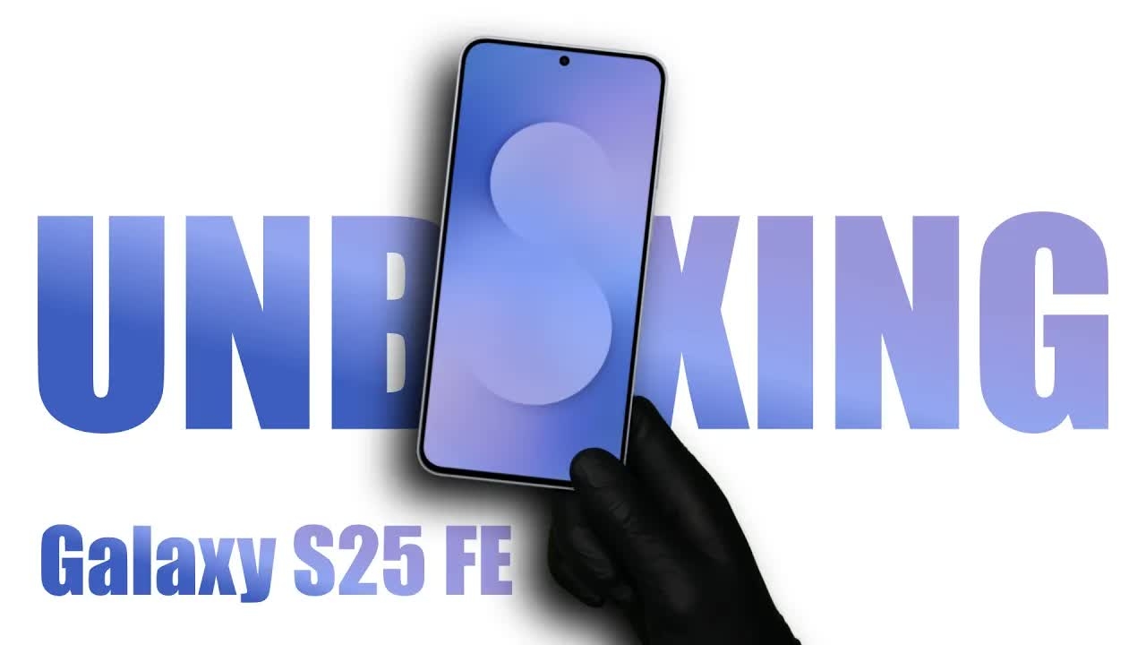 Samsung Galaxy S25 FE - ASMR Распаковка