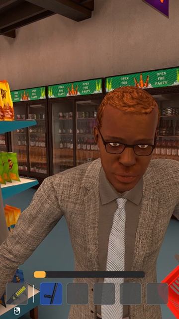 Поймал Через Камеру Воришку! Supermarket Guard Simulator #Shorts #Short #Шортс #Шорт