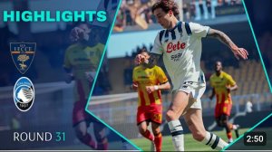 Лечче - Аталанта. Обзор матча, Италия, тур 31