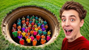 Влад а4 . Кто Последний Покинет ЯМУ Челлендж 100 ПОДПИСЧИКОВ . Видео Влада Бумага а4