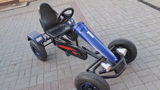 Веломобиль berg XL. Аэрокрыло своими руками из бюджетных материалов.