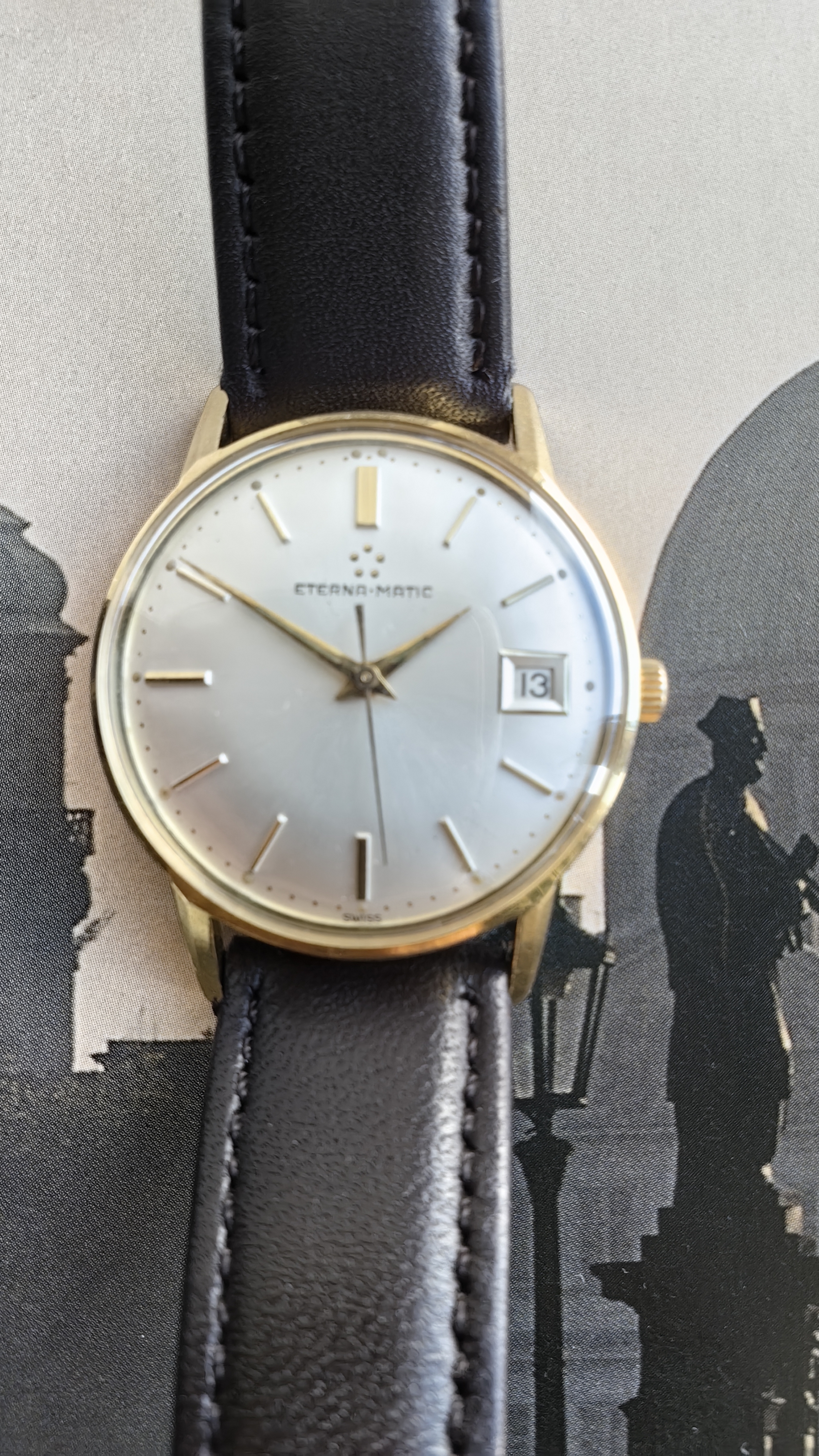 Enicar - швейцарские часы с автоподзаводом 1964 года