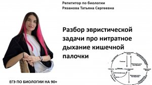 Почему опасны нитраты? Эвристическая задача про нитратное дыхание кишечной палочки