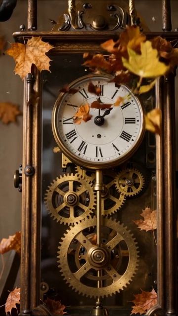 Часы с механическими механизмами: Искусство времени #часы #механизм #декор