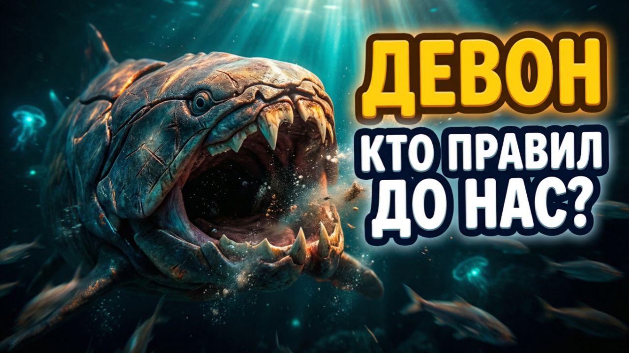 ДЕВОН: почему вымерли самые опасные рыбы в истории?