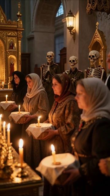 Свечи в тени смерти: как надежда угасает #печаль #тень #жизнь