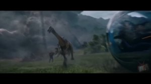 Видео как на острове Нублар случилось извержение вулкана момент из фильма