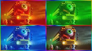 ШКОЛЬНЫЙ АВТОБУС МУЛЬТИК: Мега Автобус Пожиратель и Танцы Монстров 🚌 КРУТАЯ БИТВА #212