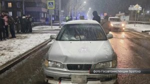 Нетрезвая женщина-водитель сбила четверых пешеходов в Братске