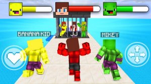 Джей Джей против Майки ЛАВ РОУД, Халк против Реда Халка. Побег девушки из тюрьмы. Майнкрафт Мультик