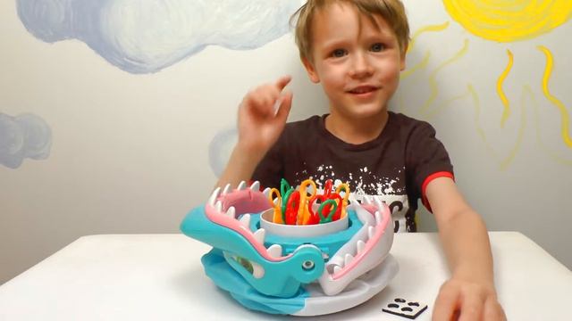 Игра для детей Играем в детскую игру Акула мания челлендж Макс отказался играть