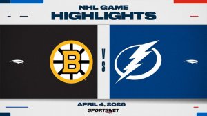 05.04.2026 | ОБЗОР МАТЧА | Тампа-Бэй Лайтнинг - Бостон Брюинз | Highlights
