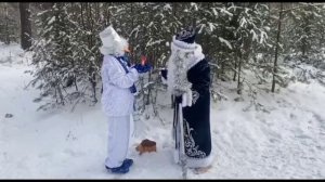 Снеговик и добрый огонек