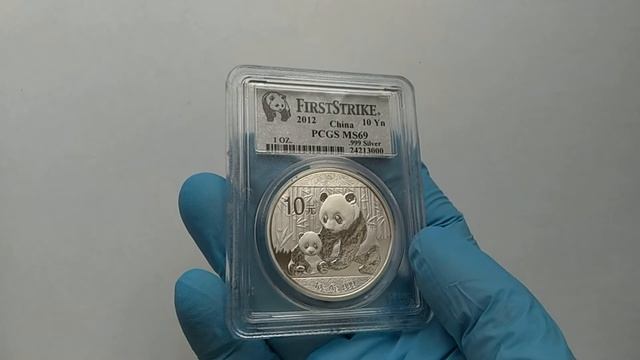 ОБЗОР ПАНДЫ 10 ЮАНЕЙ 2012 ГОДА КИТАЙ ПАНДЫ China 30 gram Silver Panda BU ИНВЕСТИЦИОННЫЕ МОНЕТЫ