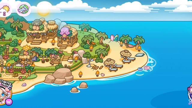 1 Секретик пляжа в Avatar World Аватарик🫧🎀