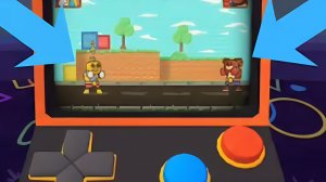 Играю мини игры в АРКАДЕ! Super bear adventure 😂💕