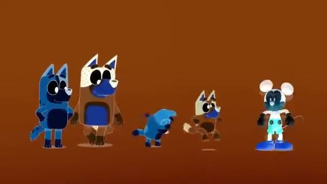 Preview 2 Bluey x Mickey Theme Song смотреть онлайн