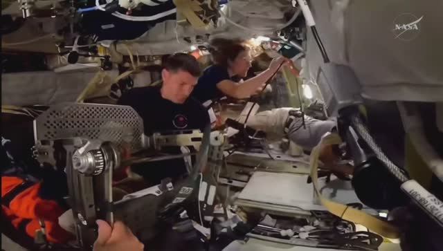 Артемида 2 Тренировка экипажа