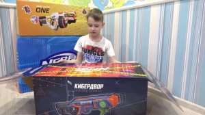 😲 Супер подарок от НЕРФ! 🔫 что внутри посылки?