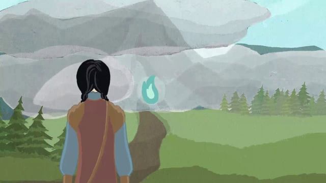 Анимационный ролик «Смелая девушка и двенадцатирогий олень» студентки СПбГУПТД Виктории Бордюг