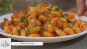 🍝Быстрый ужин на сковороде за 20 минут_ 4 рецепта макарон с курицей, фаршем и овощами.🤫