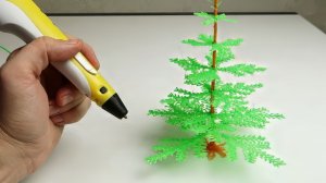 3D РУЧКА из Китая! Рисую ЕЛКУ!