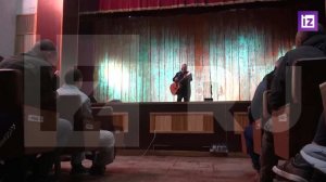 Вадим Самойлов выступил перед бойцами группировки "Центр"