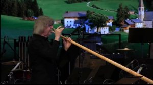 Аркадий Шилклопер - "Альпийская Тропа" для альпийского горна и оркестра духовых инструментов.