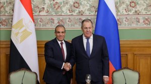 Пресс-конференция С.В.Лаврова с Министром иностранных дел Египета Б.Абдельати, Москва, 3 апреля 2026