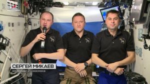 Эксклюзивное видео с МКС и отзыв космонавтов на фильм «Первый. Полет, изменивший мир»