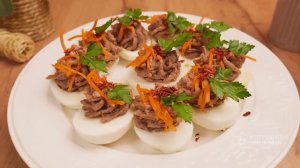 Так ЯЙЦА вы еще не готовили❗🔥 ПРАЗДНИЧНАЯ ЗАКУСКА из ЯИЦ❗🔥 Просто быстро и вкусно❗🔥