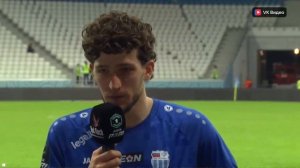 Саид Алиев и Сергей Макаров после финального свистка в послематчевой студии на "Волгоград Арене" ⚽️