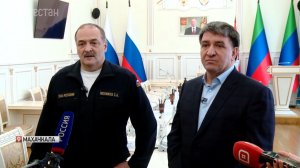 Сергей Меликов и Джамбулат Салавов ответили на вопросы журналистов