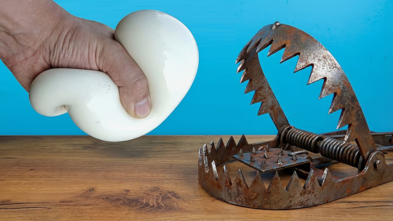 Что, если бросить Антистресс из неньютоновской жидкости в Мышеловку