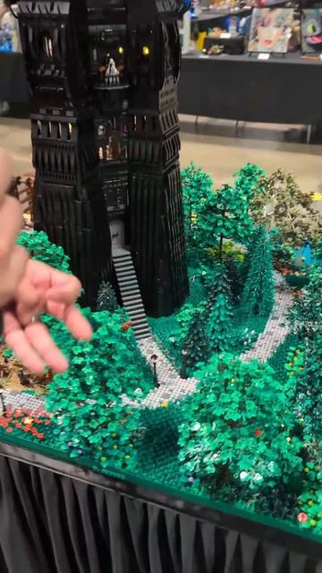 Лего диорама